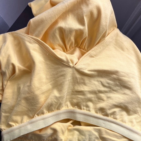 YELLOW HALTER-NECK DRESS - Picture 14 of 14